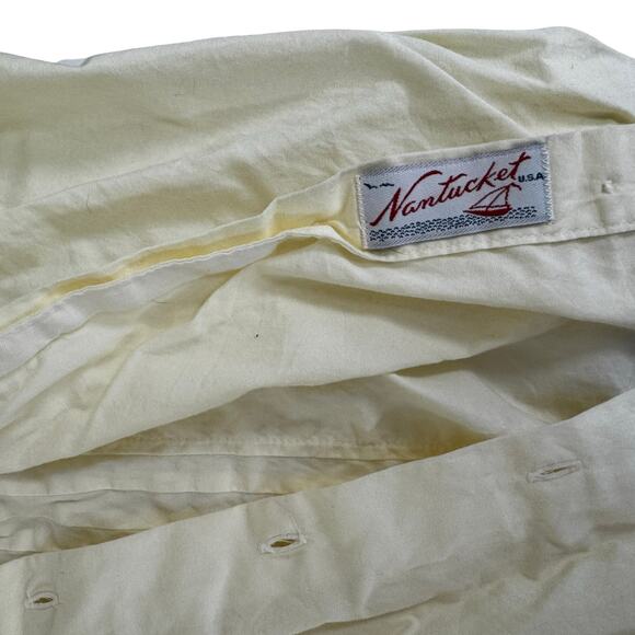 Vintage Nantucket Pintuck Blouse – 1980s Edwardian Style Cotton Top, Size 8 - Picture 3 of 16